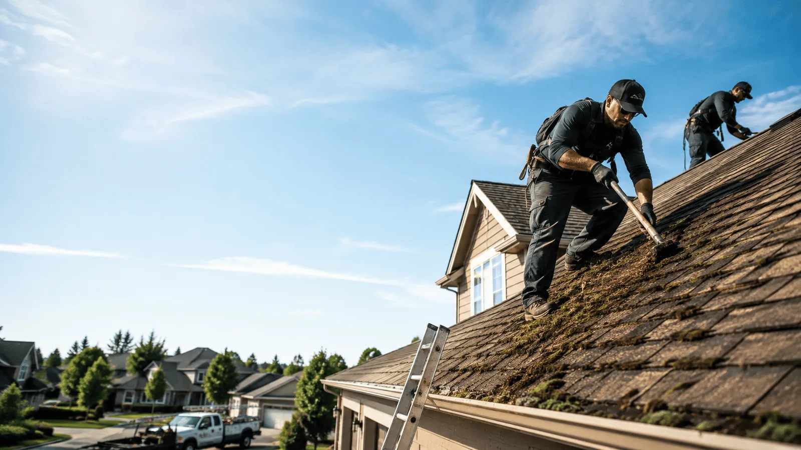 Roof Moss Removal in Saint Paul, NE near me